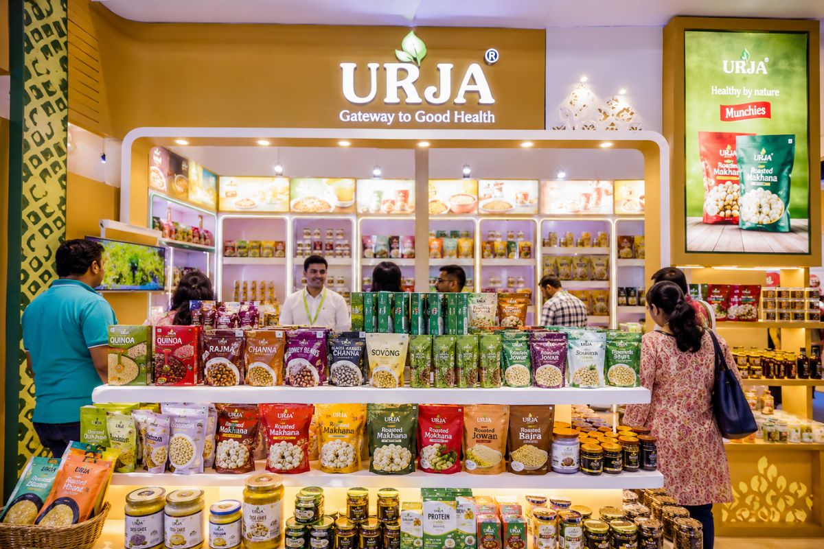 FMCG and food products stall at Indian trade expo